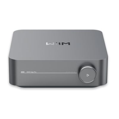 6. WiiM Amp Pro Dark Grey - Wzmacniacz