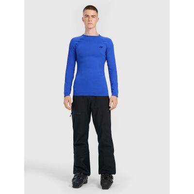 10. Bielizna termoaktywna bezszwowa (góra) męska 4F 4FWAW25USEAM233-36S