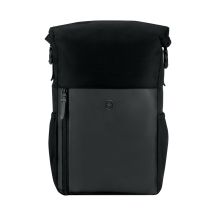 Wenger, UrbanOne Roll-Top 15.6" Laptop Backpack,Black
