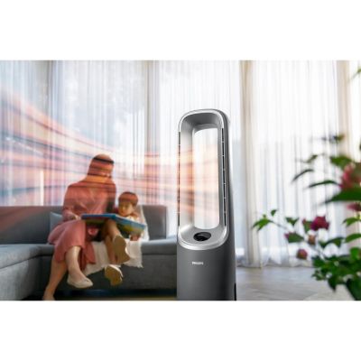 26. Oczyszczacz powietrza Philips Air Performer 8000 AMF870/15 3w1 z funkcją wentylatora i ogrzewania