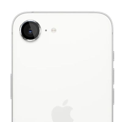 11. Szkło hartowane na obiektyw aparatu 3mk Lens Protection Pro do iPhone 16e - srebrne