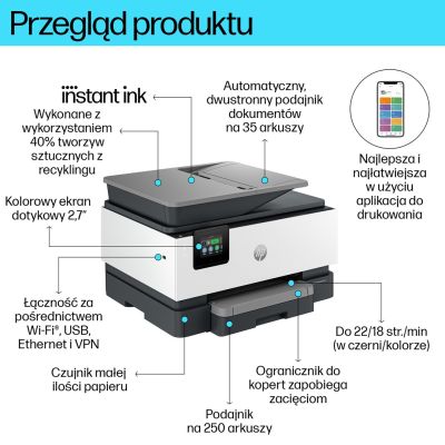 32. Urządzenie wielofunkcyjne HP OfficeJet Pro 9120e