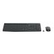 2. Zestaw klawiatura + mysz membranowa Logitech MK235 920-007931 (USB 3.0; kolor szary; optyczna)