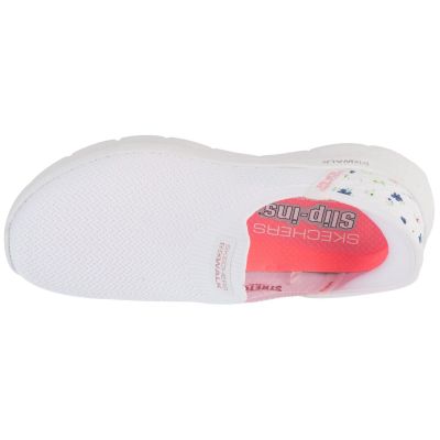 3. Skechers Slip-Ins: GO WALK Flex - Sunset Rose 124822-WHT Białe 36