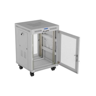 5. LANBERG SZAFA STOJĄCA 19" 15U 600X800 LCD SZARA