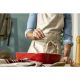9. Prostokątny półmisek ceramiczny Staub - 4.5 litrów, Czerwony