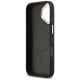 7. Etui Guess Grained Strass Logo MagSafe na iPhone 17 - czarne