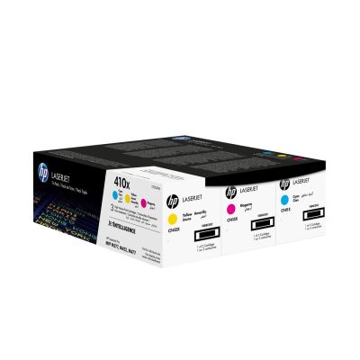 81. TONER CARTRIDGE 410X C/Y/M/TRIPLE PACK