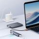 13. Hub USB-A Baseus UltraJoy Series 4xUSB-A 3.0 1xUSB-C 5V - szary