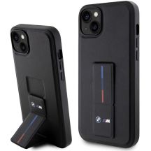 Etui BMW Grip Stand Hot Stamp na iPhone 14 / 15 / 13 - czarne