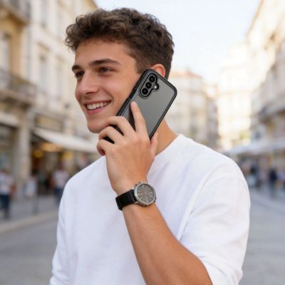 8. Etui Tech-Protect Defense na Samsung Galaxy A36 / A56 / A27 / A37 5G - czarne matowe