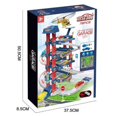 6. Extralink KIDS PARKING SAMOCHODOWY GARA? Z ELEKTRYCZN? WIDN? AUTKA SAMOCHODZIKI DLA DZIECI