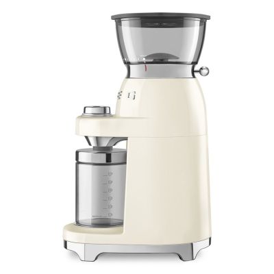 13. Smeg CGF03CREU młynek do kawy 150 W Kremowy