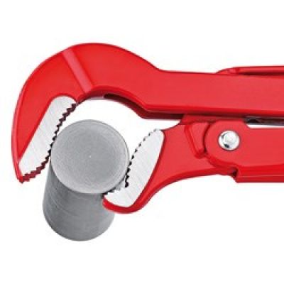6. Knipex 83 30 015 klucz do rur Czerwony, Stal nierdzewna Czerwony 6 cm Szwedzki klucz do rur Stal chromowo-wanadowa