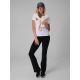 4. T-shirt slim gładki damski 4F 4FRMM00TTSHF3619-10S
