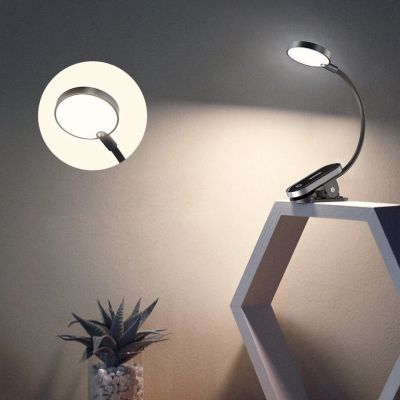 12. Baseus mini lampka lampa LED z klipsem szary (DGRAD-0G)