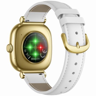 13. Smartwatch Gravity Złoty Bransoleta + Pasek GT32-2