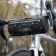 4. Torba rowerowa Rockbros TL002 ROAD TO SKY 1,5 l na kierownicę wodoodporna - czarna