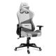 23. Fotel gamingowy Huzaro Force 6.2 White Mesh