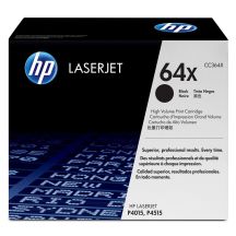 HP 64X High Yield Black Original LaserJet Toner Cartridge kaseta z tonerem 1 szt. Oryginalny Czarny