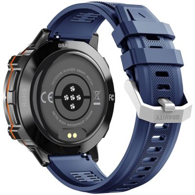 17. Smartwatch Gravity Czarny Pasek + Bransoleta GT42-2