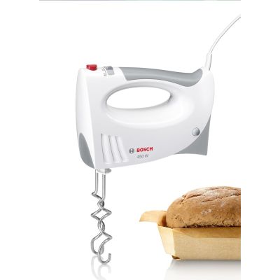 4. Mikser ręczny BOSCH MFQ 3540 (450W; kolor biały)