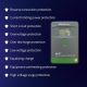 5. Solarny regulator ładowania MPPT Qoltec 53664 z czujnikiem temperatury 50A |12V / 24V | LCD | Bluetooth | APP | GEL | LiFePO4