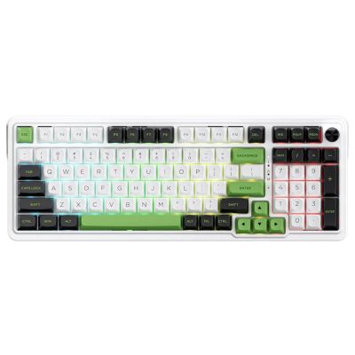 3. REDRAGON K686WBG-RGB-MAX Eisa Max klawiatura USB + RF Wireless + Bluetooth Biały, Czarny