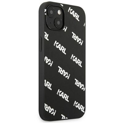 4. Etui Karl Lagerfeld Allover na iPhone 13 mini - czarne