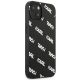 4. Etui Karl Lagerfeld Allover na iPhone 13 mini - czarne