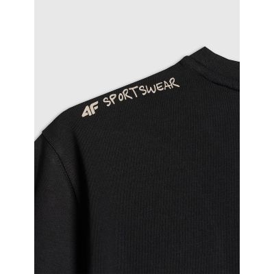 6. T-shirt regular z nadrukiem męski 4F 4FRSS26TTSHM3814-20S