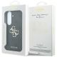 7. Etui Guess Embossed 4G Ring Classic Logo MagSafe na Samsung Galaxy S26 FE - czarne