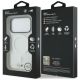 8. Etui BMW M IML Frosted Metal Logo & Trims MagSafe na iPhone 18 Pro Max / 17 Pro Max - przezroczyste