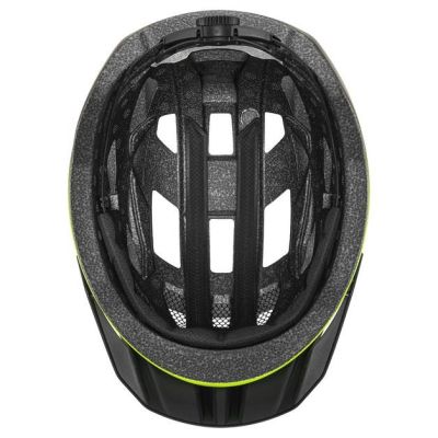 3. Kask rowerowy UVEX I-vo 2 60-64cm, neon yellow/black matt