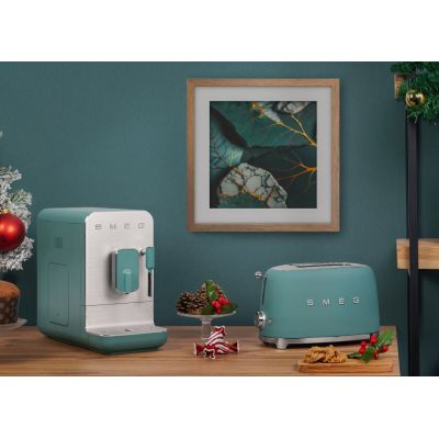 6. Smeg TSF01EGMEU Toster 2 kromki Szmaragd N Matowy