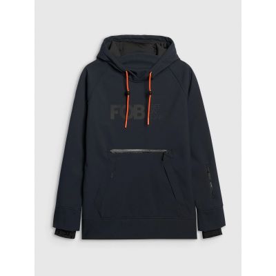 9. Kurtka snowboardowa softshell wiatroodporna membrana 5000 męska 4F 4FRAW25TSOFM509-20S