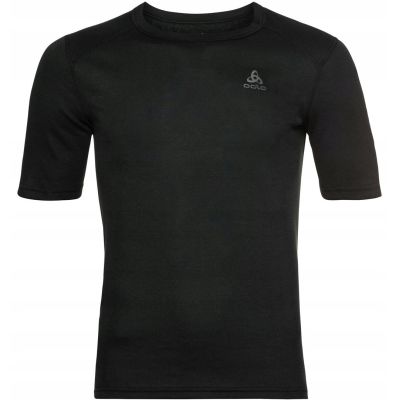 2. Koszulka męska Odlo BL TOP crew neck s/s ACTIVE WARM ECO roz. L Czarna