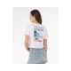 2. Koszulka damska RIP CURL Hayley O Crop Tee biała