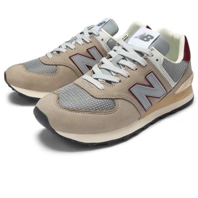 7. Sneakersy unisex New Balance U574 brown Lifestyle (U574SKB)