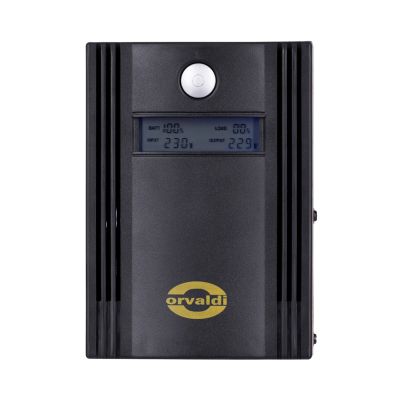 2. ORVALDI INVERTER 12-500W W FUNKCJI UPS BEZ AKUMULATORÓW DO DŁUGIEJ PRACY AWARYJNEJ LINE-INTERACTIVE CZYSTY SINUS