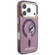 4. Etui Karl Lagerfeld Peekaboo Logo MagSafe na iPhone 18 Pro Max / 17 Pro Max - burgundowe