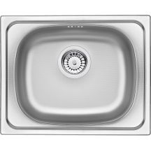 Zlewozmywak stalowy 1-komorowy ZEU 310A 5908212005583