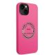 4. Etui Karl Lagerfeld Silicone RSG na iPhone 14 Plus - różowe