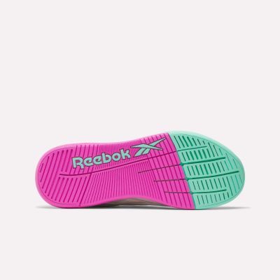 8. Sneakersy Reebok NANO X5 EDGE CHALK/VIRTUAL PINK/ATOMIC AQUA (100249420)