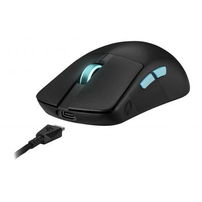 ASUS ROG Harpe Ace Aim Lab Edition myszka Gaming Oburęczny RF Wireless + Bluetooth + USB Type-A Optyczny 36000 DPI