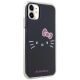 4. Etui Hello Kitty IML Kitty Face na iPhone 11 / Xr - czarne