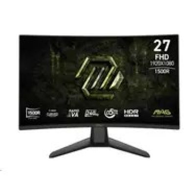 MSI MAG 274CF X24 monitor komputerowy 68,6 cm (27") 1920 x 1080 px Full HD Czarny