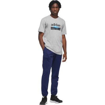 6. Koszulka męska adidas Sportsman Mountain Graphic jasnoszara KC9253