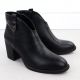 3. Botki damskie na słupku czarne Jezzi ASA250-11