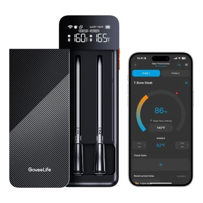 2. Termometr do mięsa GoveeLife B5192 Smart Wireless 2 sondy